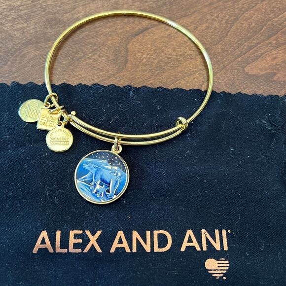 Alex and Ani Polar Bear Bracelet - feel free to bundle with other Alex and Ani! - Picture 1 of 2
